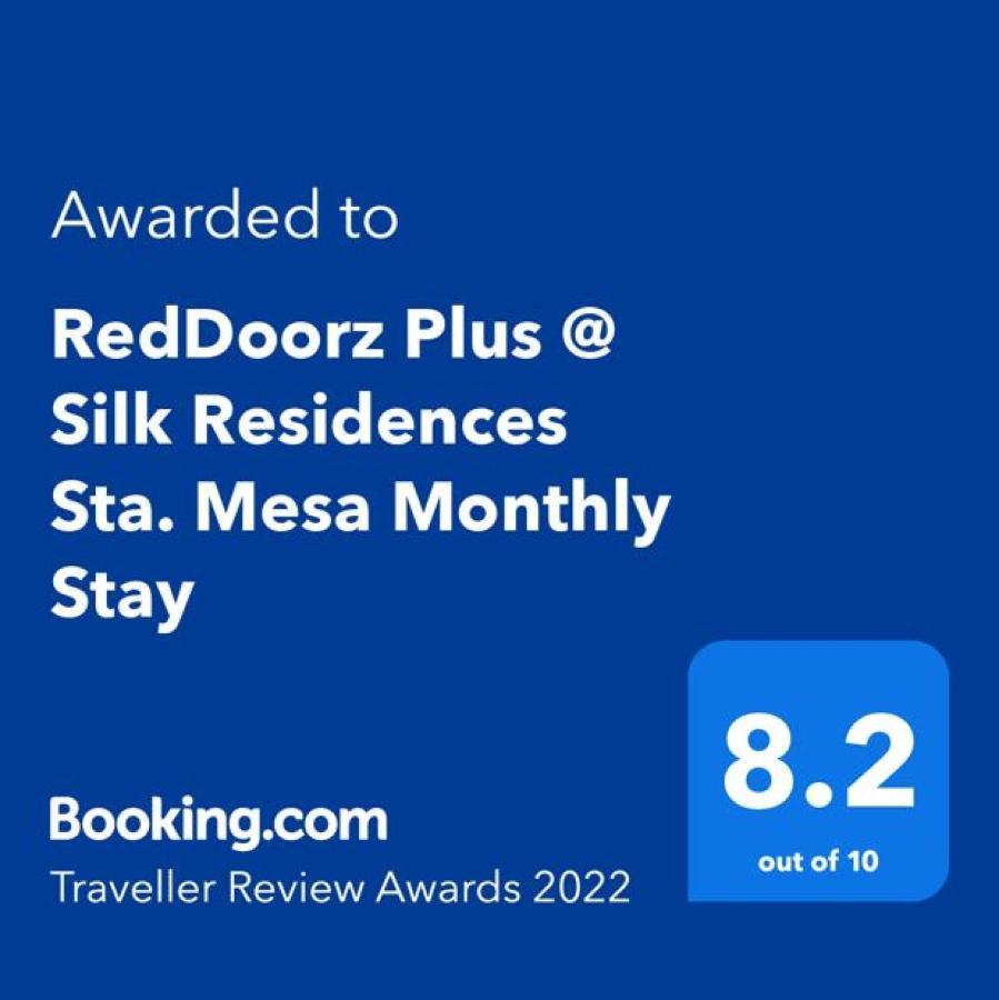 Reddoorz Plus @ Silk Residences Sta. Mesa Monthly Stay Manila Eksteriør bilde